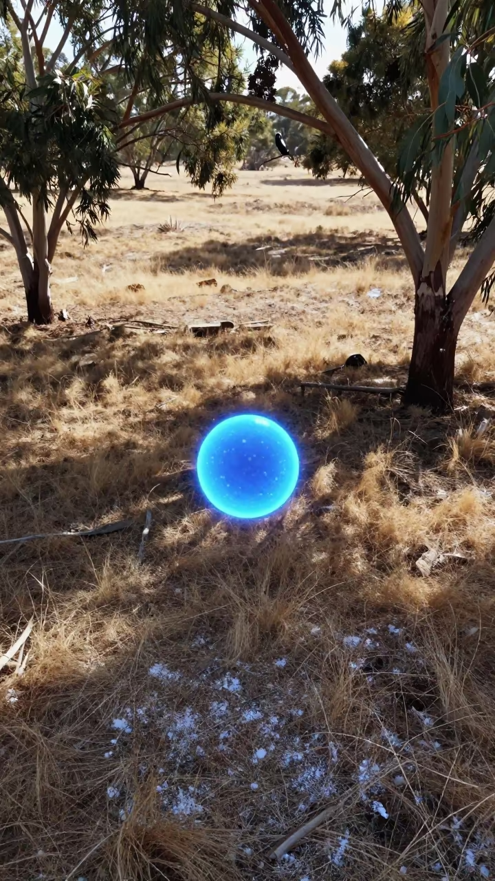 Ball Lightning in Midsummer Adelaide Field in near Adelaide