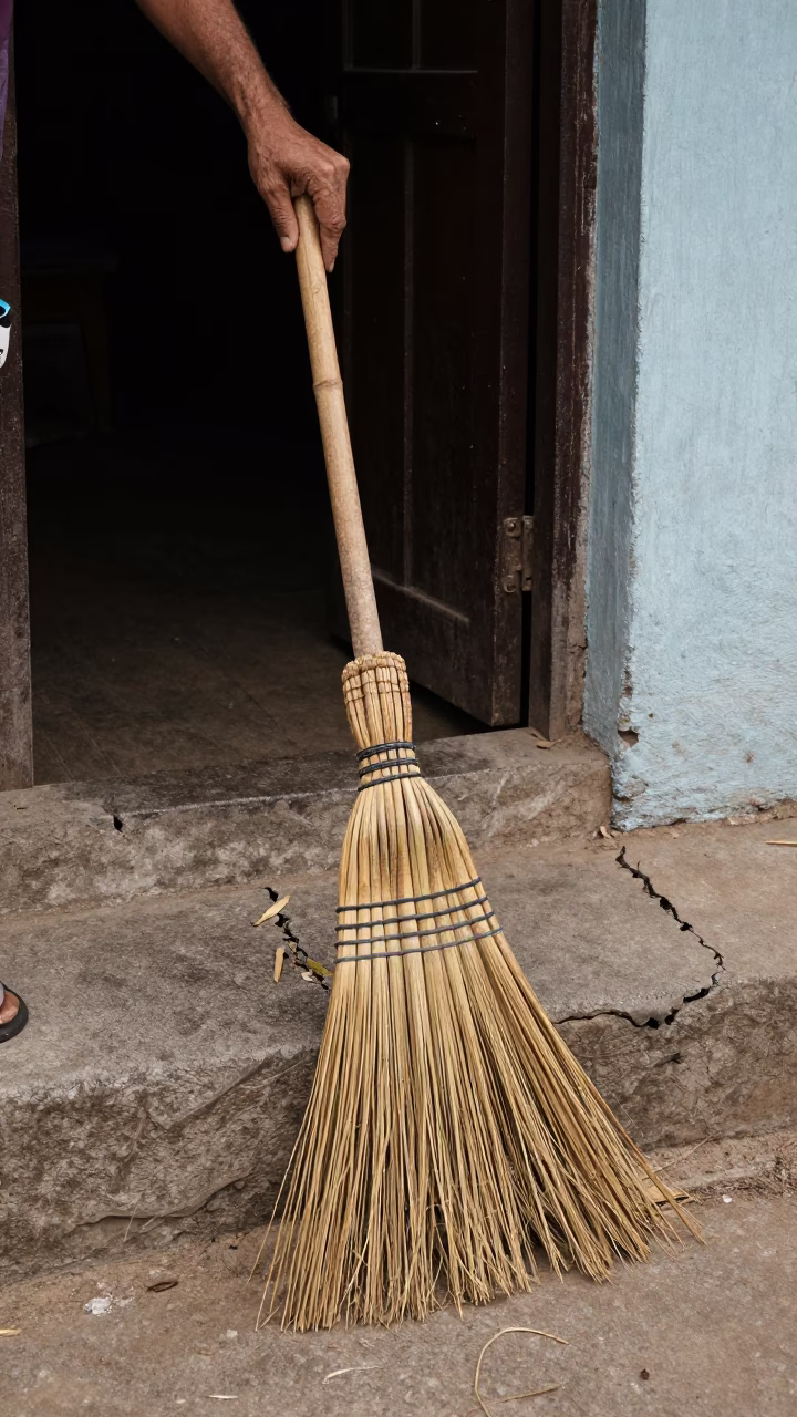 Bamboo Broom in Chennai in in Chennai, India
