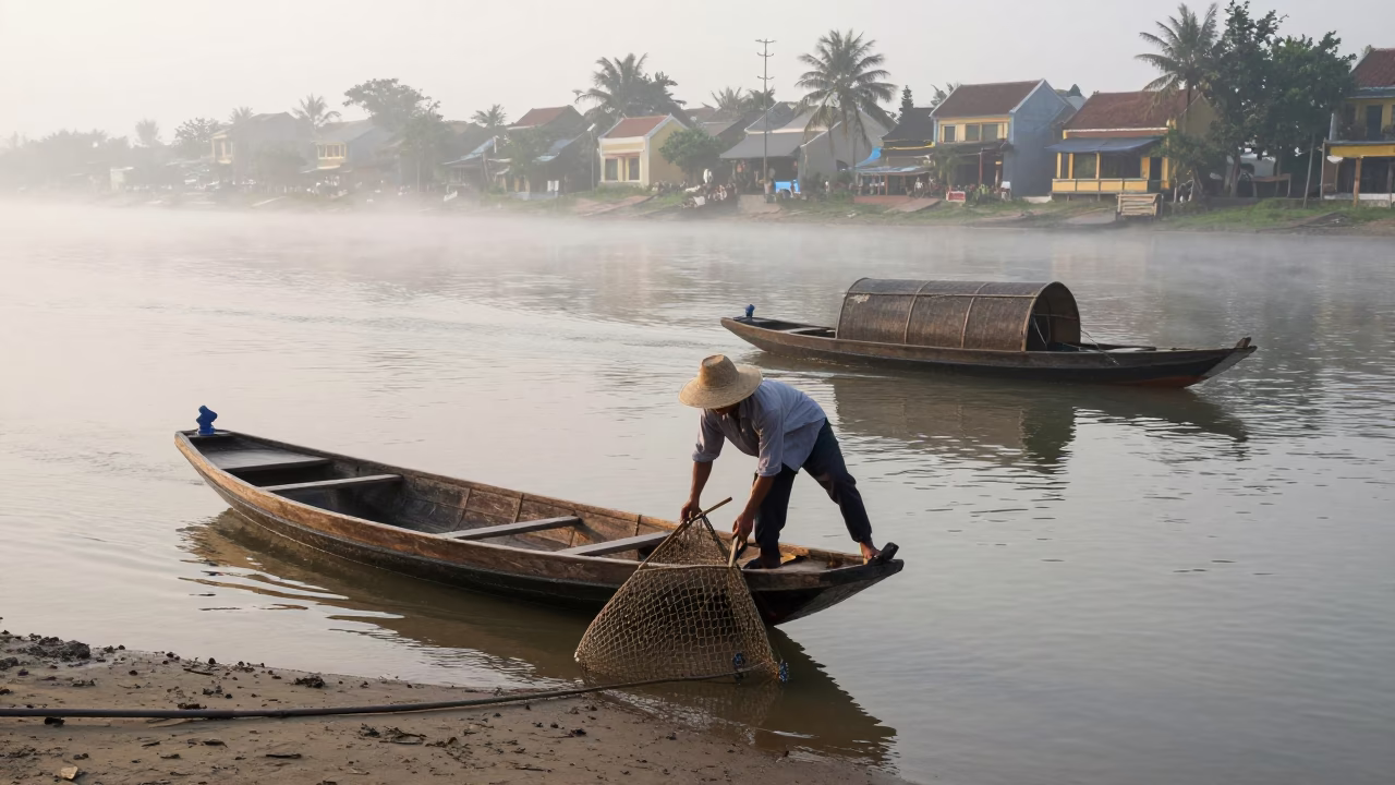 Bamboo Trap in Hoi An in in Hoi An, Vietnam