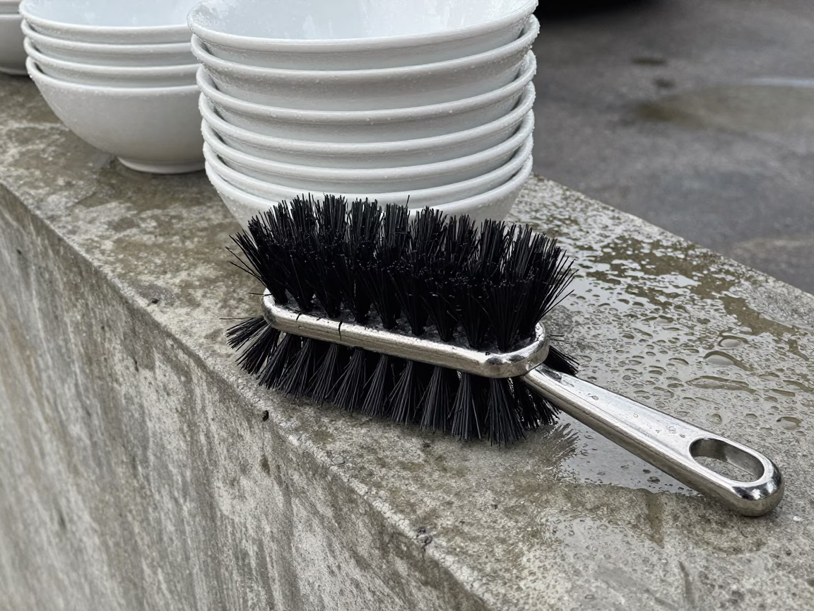 Bangkok Stainless Steel Scrub Brush in in Bangkok, Thailand