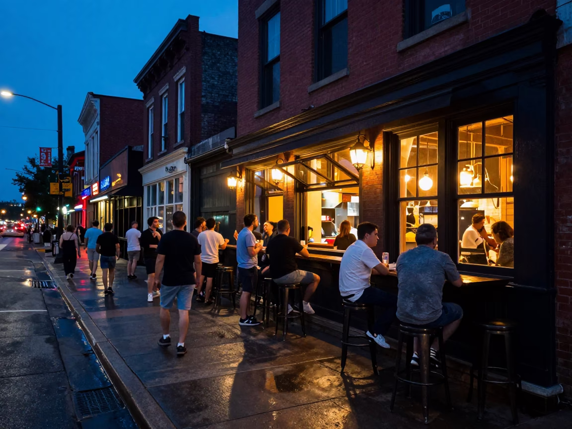 Bar Activity in Nashville in in Nashville, Tennessee, United States