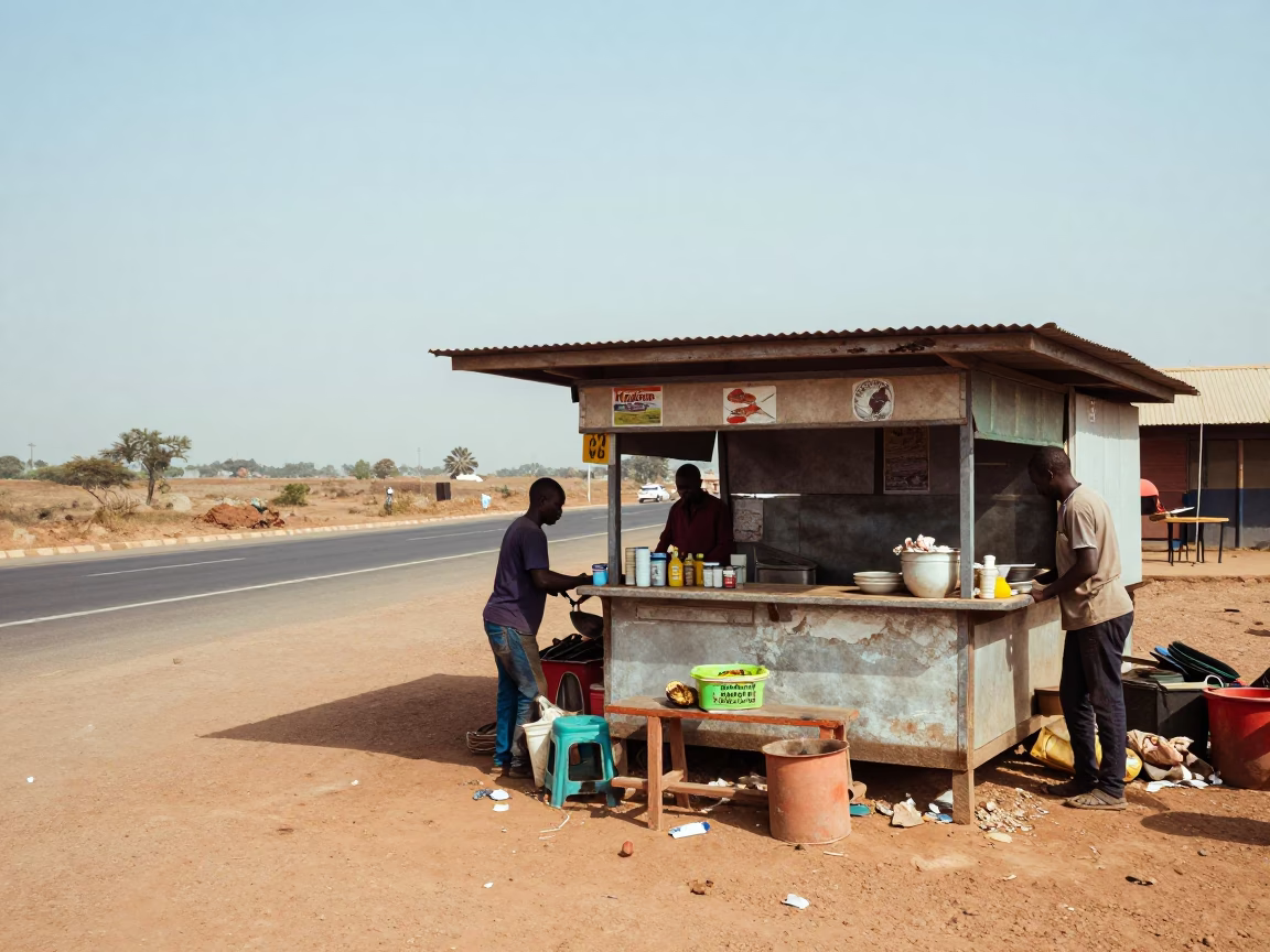 Bar Counter in Accra in in Accra, Ghana