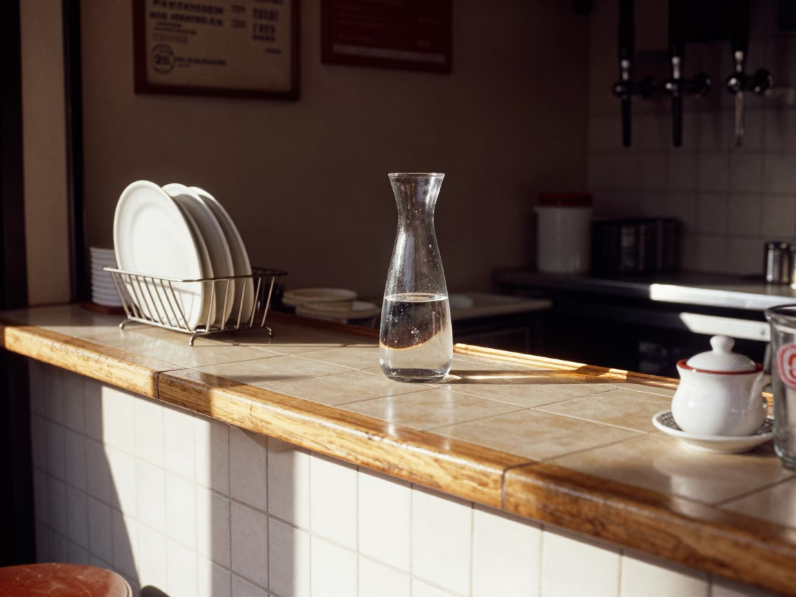 Bar Counter in Barcelona in in Barcelona, Spain