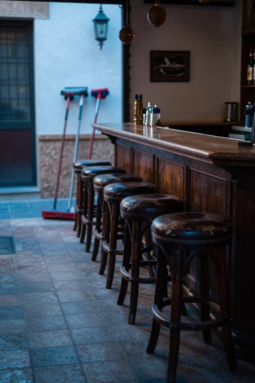 Bar Interior in Granada in in Granada, Spain
