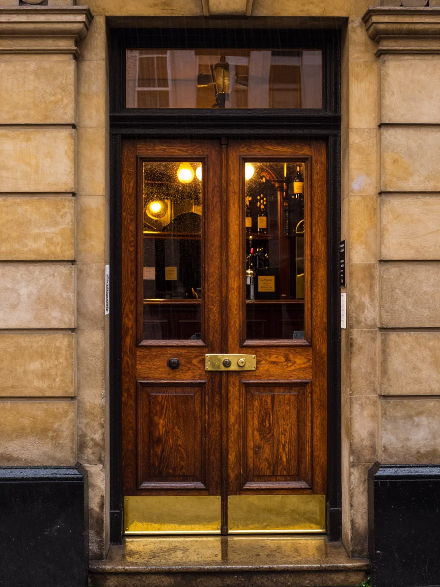 Bar Interior in Liverpool in in Liverpool, United Kingdom