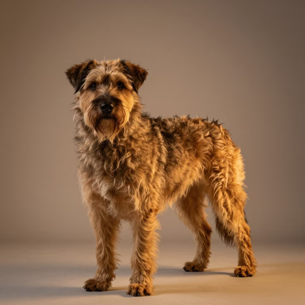 Barbado da Terceira Portrait in Golden Winter Light in in a quiet portrait studio with a plain backdrop and eye-level framing in Cluj-Napoca