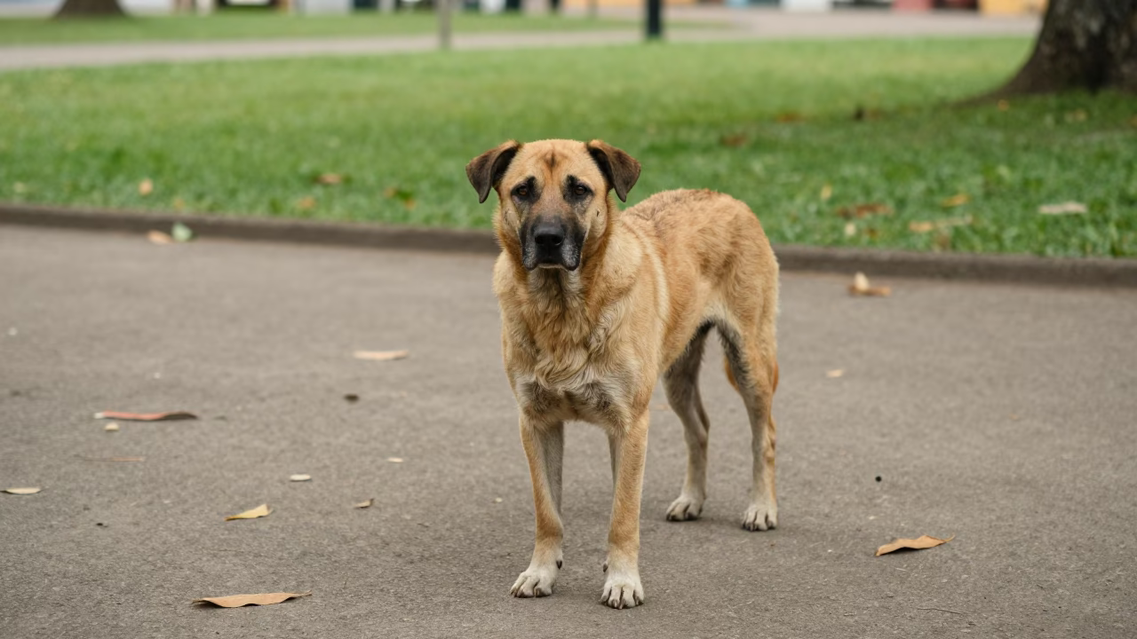 Barbado da Terceira Portrait on Quiet Cúcuta Path in along a quiet park path with soft open shade and a clean background in Cúcuta