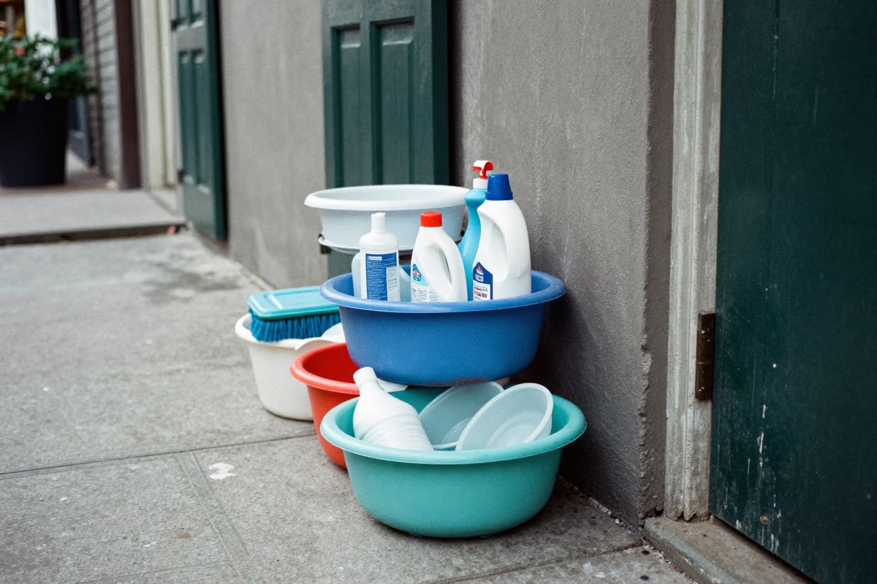 Basin in New Orleans in in New Orleans, Louisiana, United States