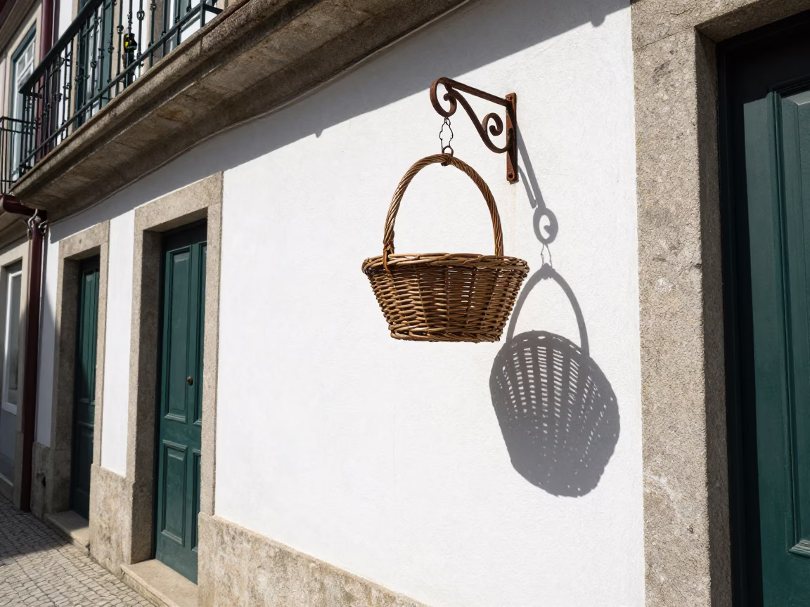 Basket Shadow in Porto in in Porto, Portugal