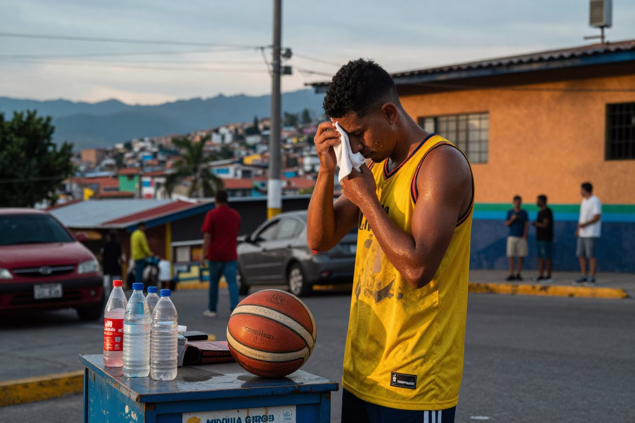 Basketball Player in Medellin in in Medellin, Colombia