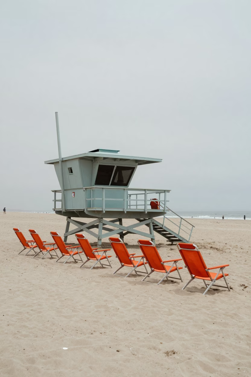 Beach Chairs in San Diego in in San Diego, California, United States