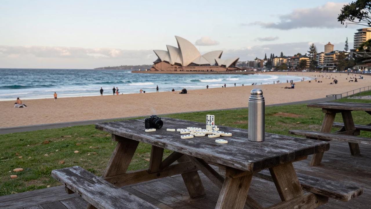 Beach Picnic in Sydney in in Sydney, New South Wales, Australia