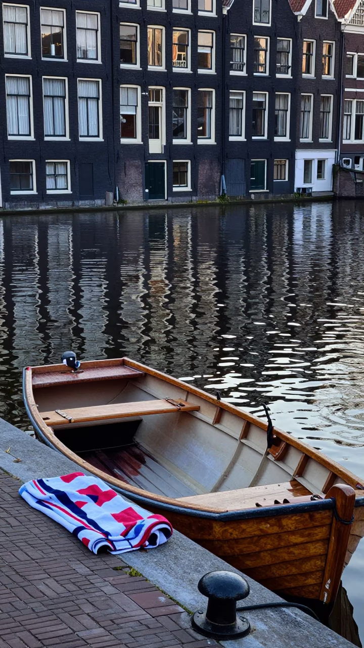 Beach Towel in Amsterdam in in Amsterdam, Netherlands
