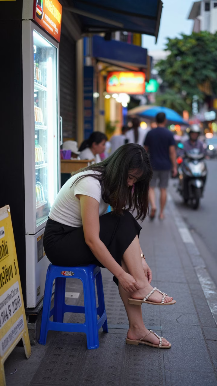Beaded Sandals in Ho Chi Minh City in in Ho Chi Minh City, Vietnam