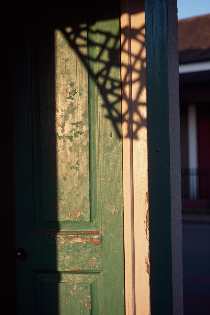 Before Dawn in New Orleans at The Still Hours Before Dawn Light in in New Orleans, Louisiana, United States