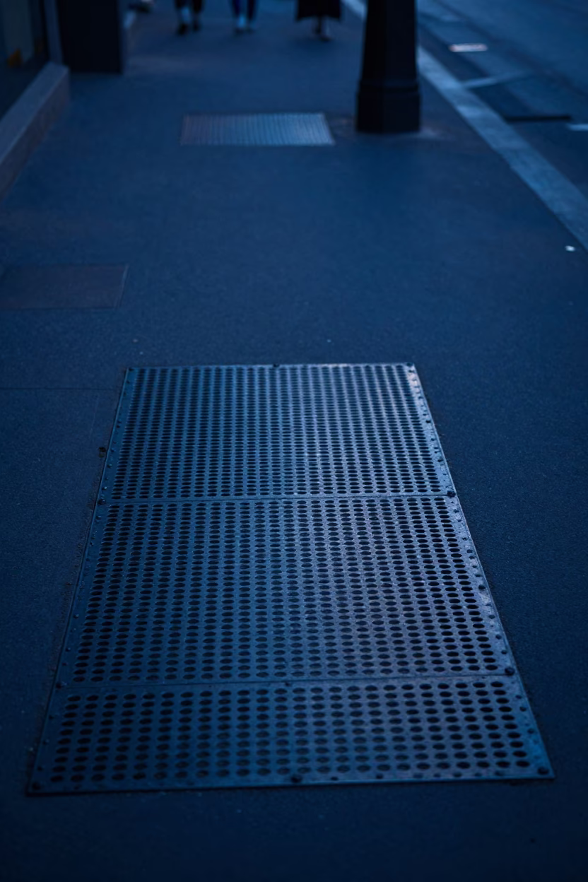 Before Dawn in Paris at The Still Hours Before Dawn Light in in Paris, France