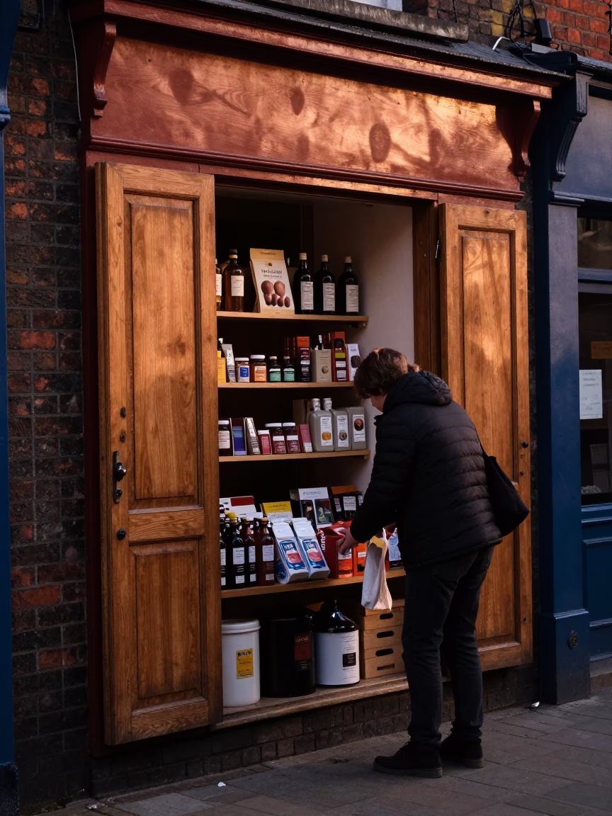 Before Dusk in Dublin at Copper-toned Light Before Dusk in in Dublin, Ireland