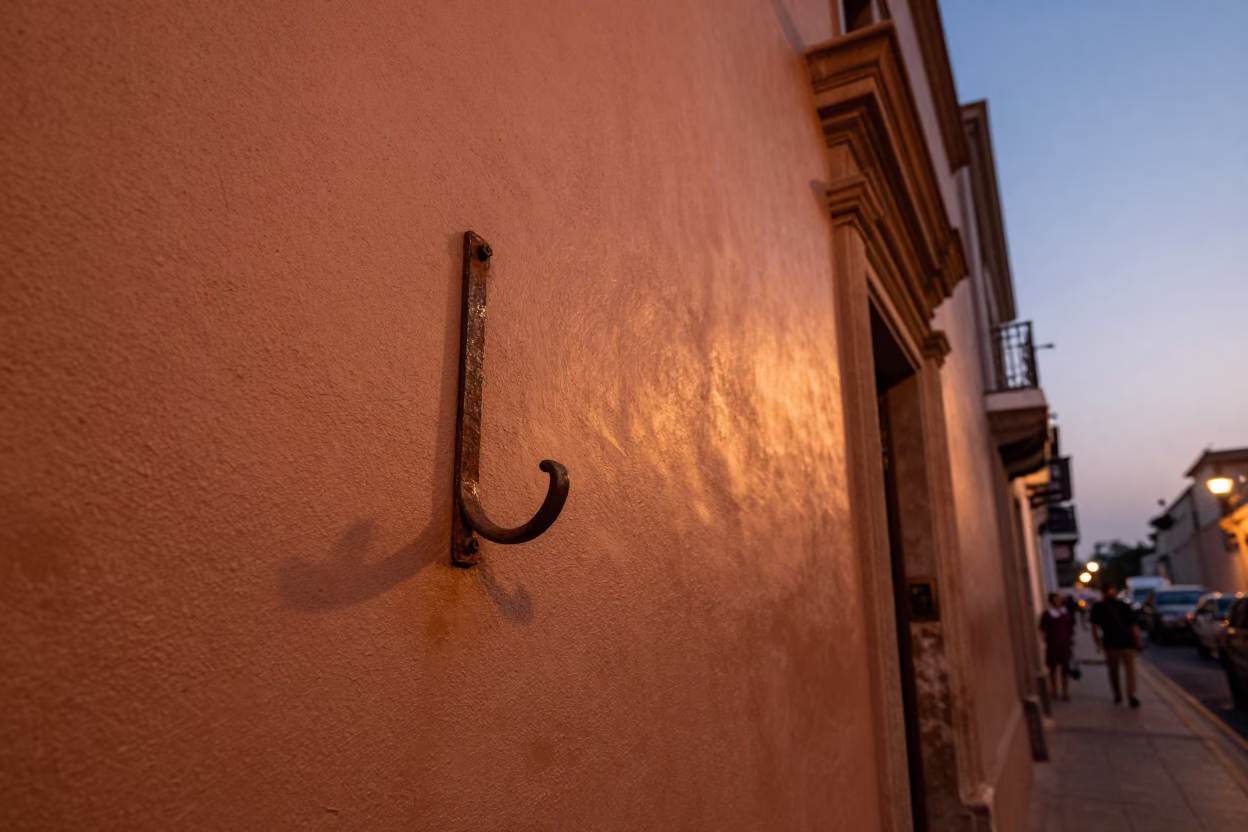 Before Dusk in Lima at Copper-toned Light Before Dusk in in Lima, Peru