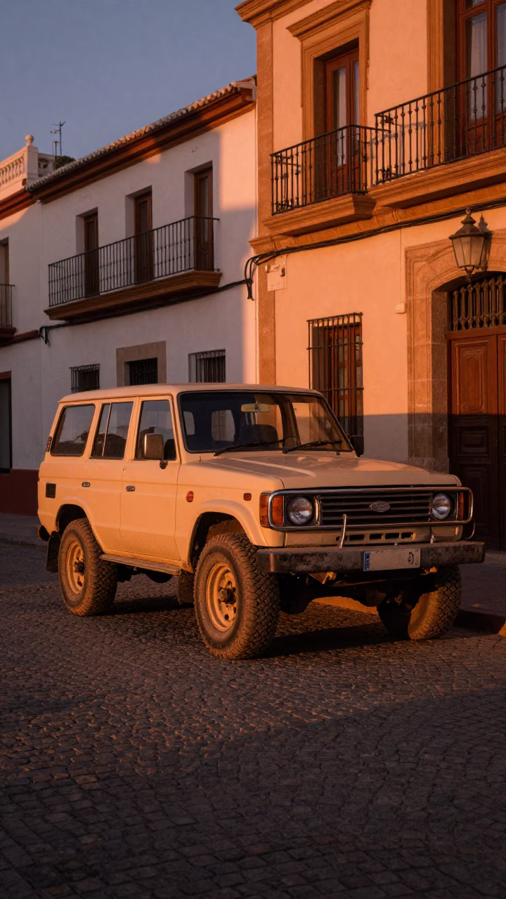 Before Dusk in Valencia at Copper-toned Light Before Dusk in in Valencia, Spain