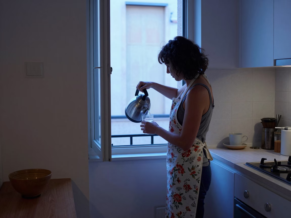 Before Sunrise at Sunrise Light in Barcelona in in Barcelona, Spain