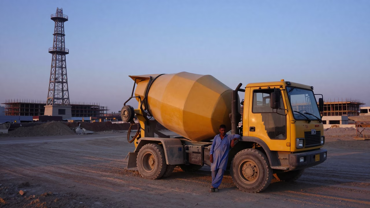 Before Sunrise in Luxor at Sunrise Light in in Luxor, Egypt