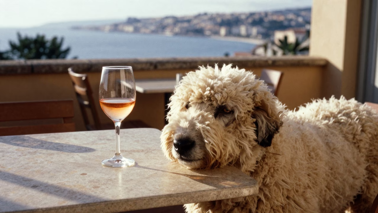 Bergamasco Sheepdog in Nice in in Nice, France