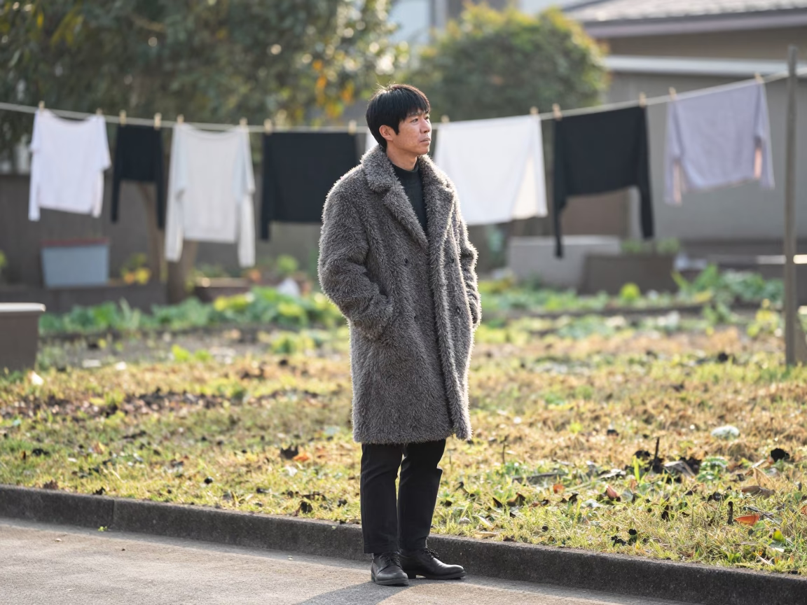 Berger Picard in Taoyuan Garden Morning Light in near a garden edge with soft morning light and an uncluttered background near Taoyuan