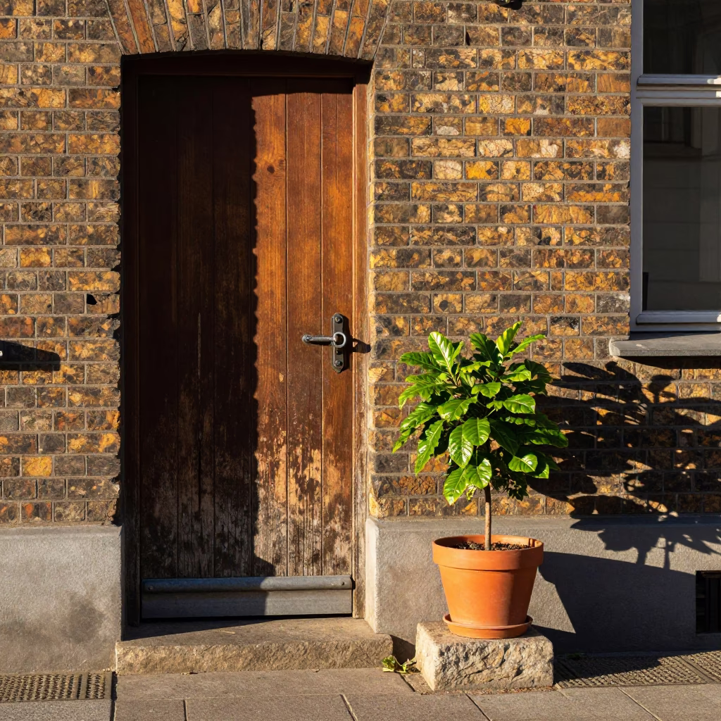 Berlin Street Scene at The Late Morning Light in in Berlin, Germany