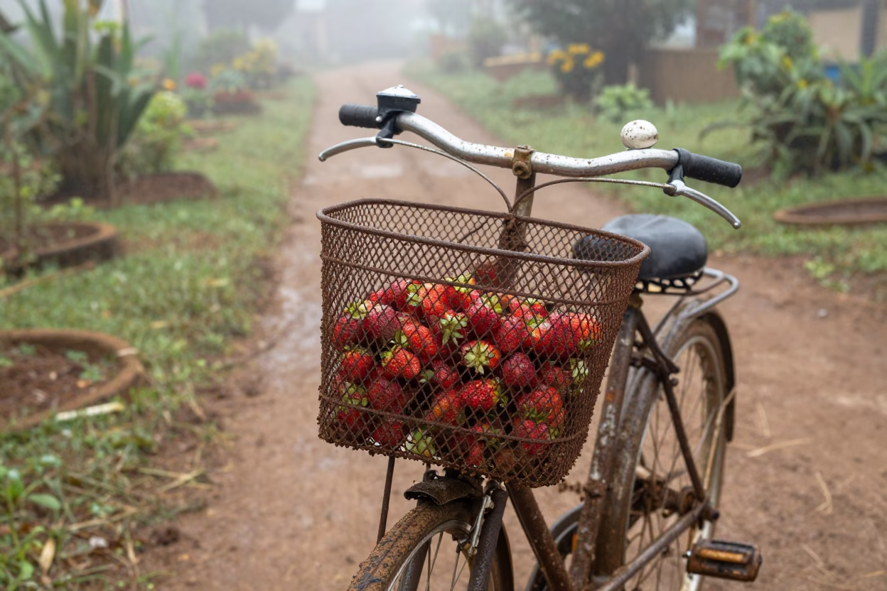 Bicycle Basket in Nairobi in in Nairobi, Kenya