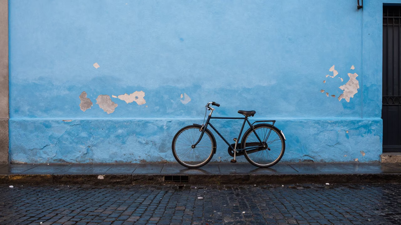 Bicycle in Buenos Aires in in Buenos Aires, Argentina
