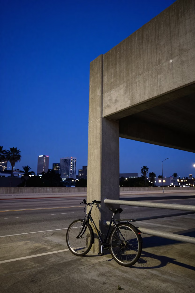 Bicycle in Los Angeles in in Los Angeles, California, United States