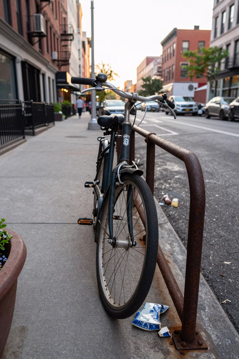 Bicycle in New York in in New York, New York, United States