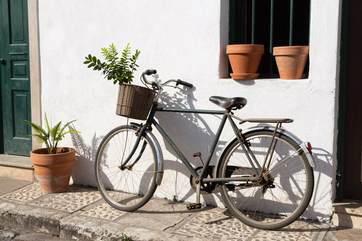 Bicycle in Rio De Janeiro in in Rio de Janeiro, Brazil