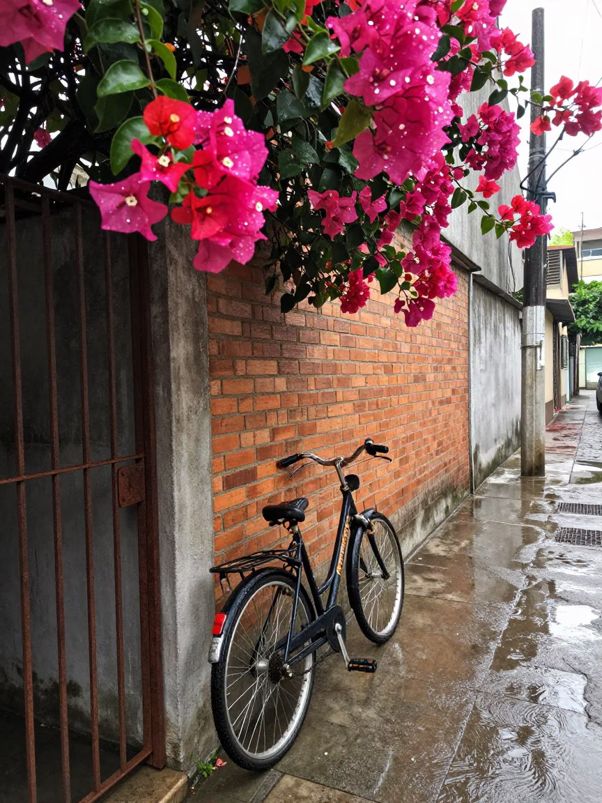 Bicycle in São Paulo in in São Paulo, Brazil