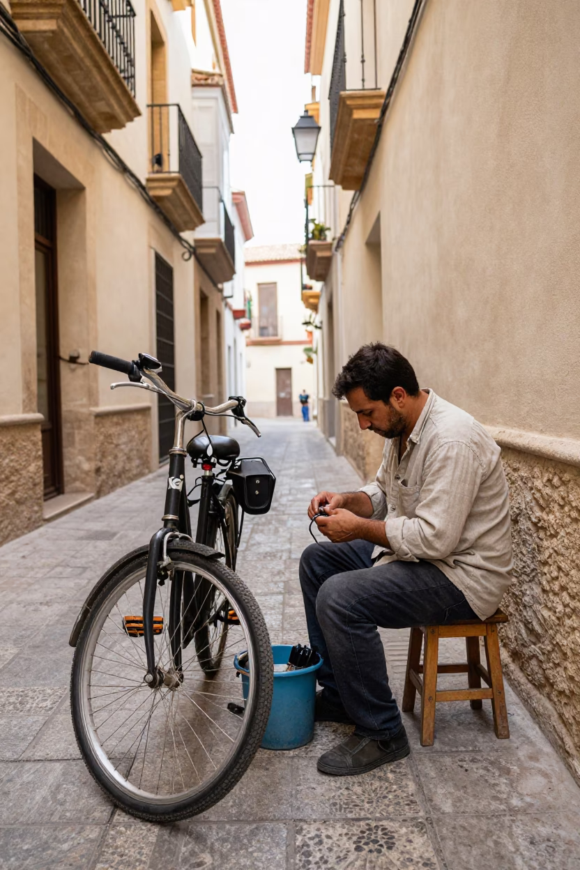 Bicycle Repair in Valencia in in Valencia, Spain