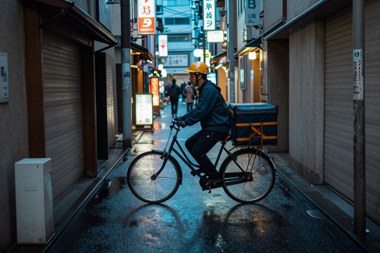 Bicycle Rim in Osaka in in Osaka, Japan