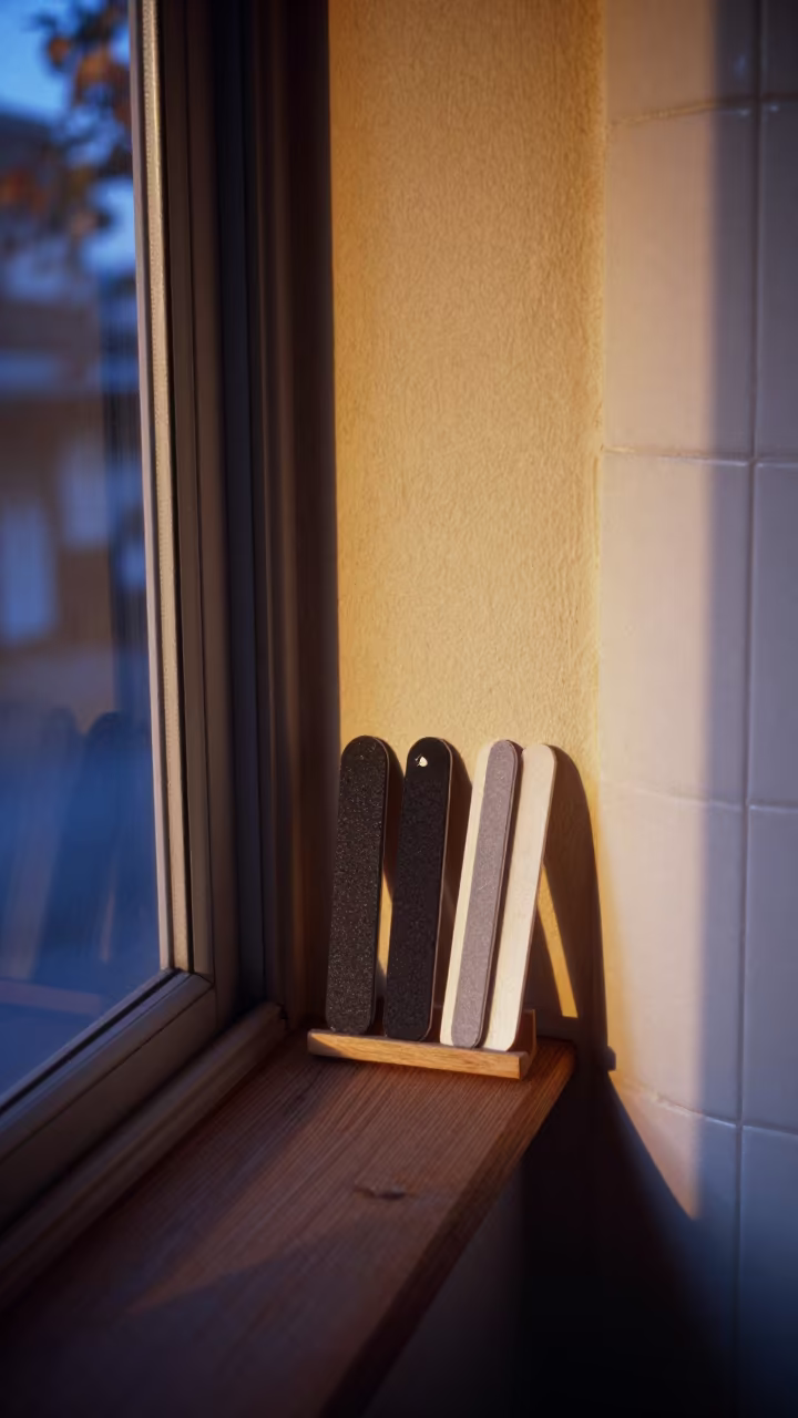 Bird Nail File Perch Kit in Barcelona Kennel Corridor in in a boarding kennel corridor in Barcelona