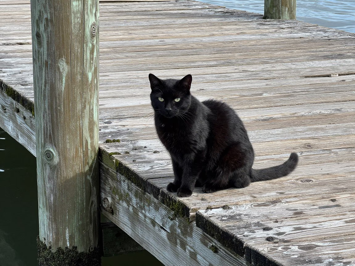 Black Cat in Charleston in in Charleston, South Carolina, United States