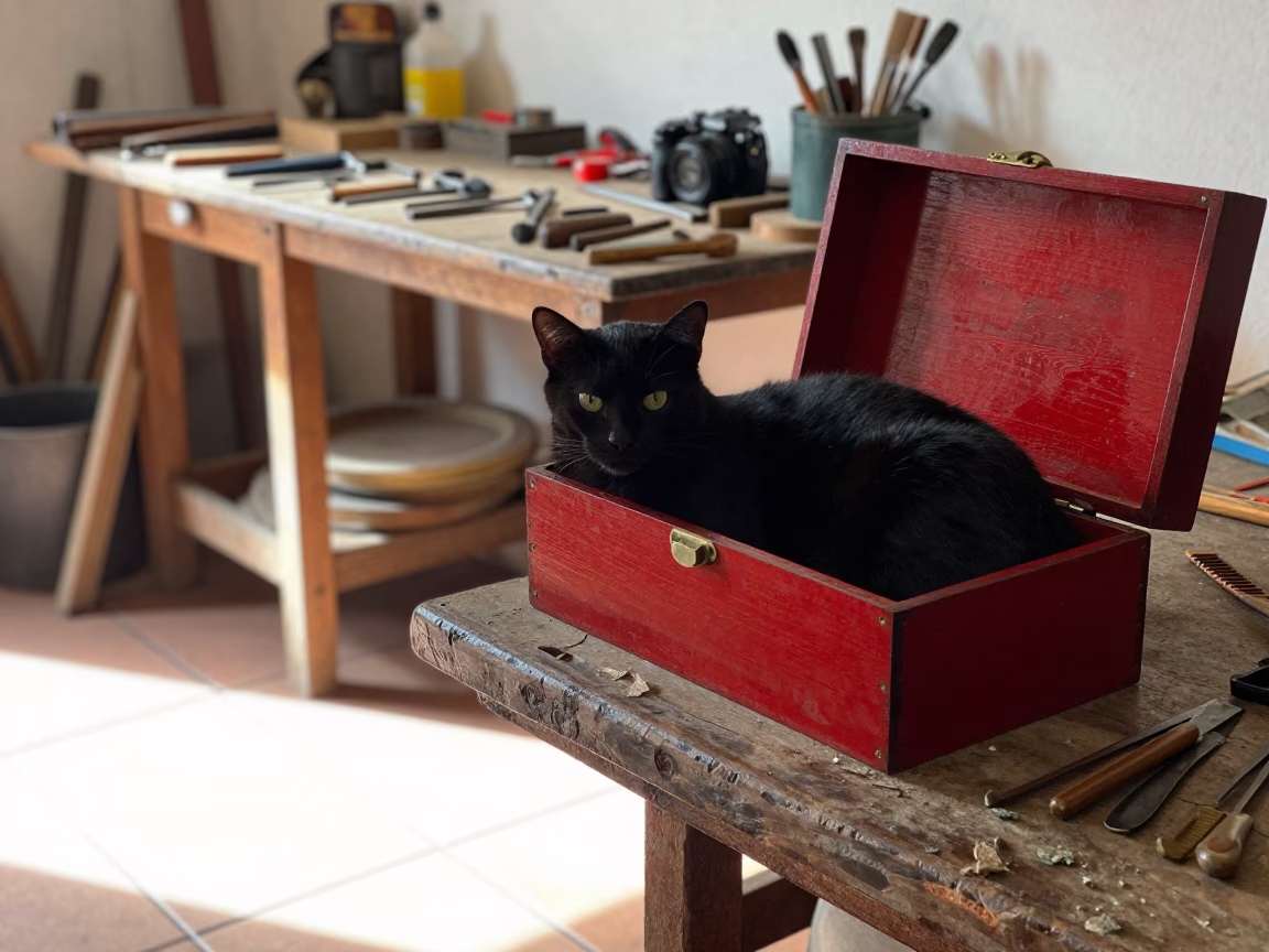 Black Cat in Guadalajara in in Guadalajara, Mexico