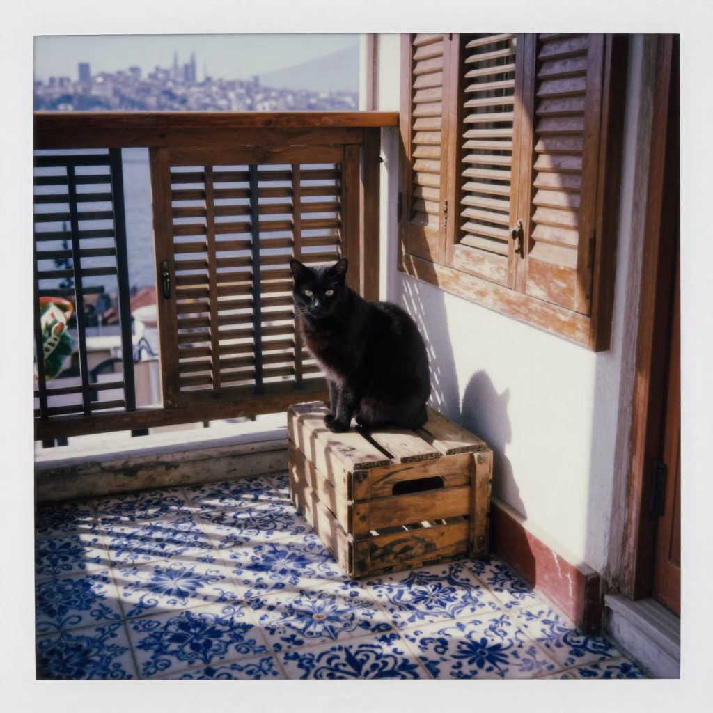 Black Cat in Istanbul in in Istanbul, Turkey