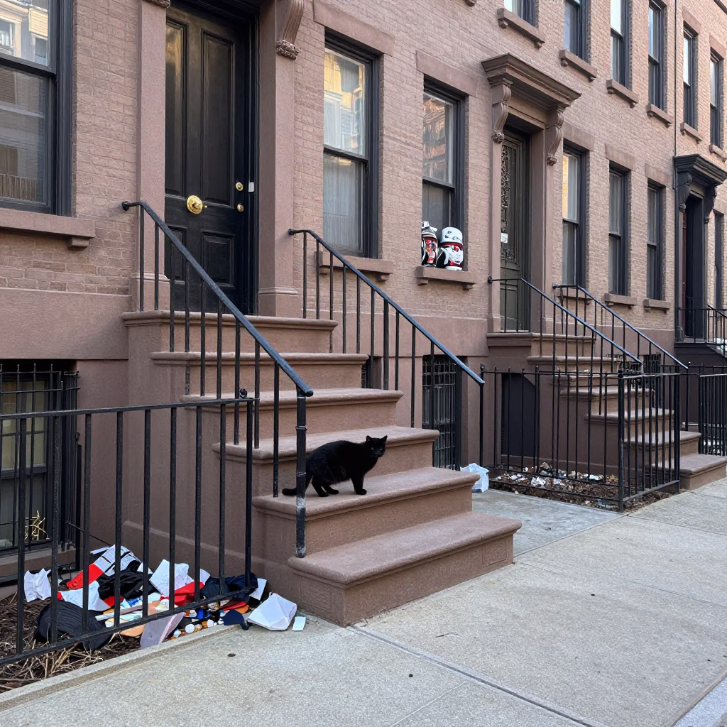 Black Cat in New York in in New York, New York, United States