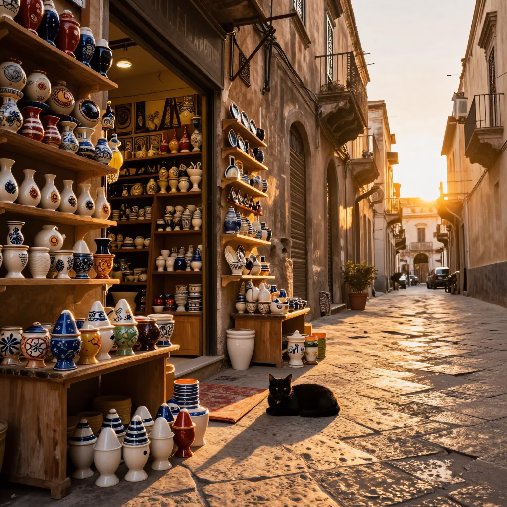 Black Cat in Palermo in in Palermo, Italy