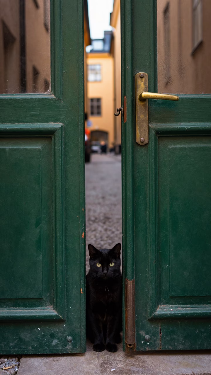 Black Cat in Stockholm in in Stockholm, Sweden