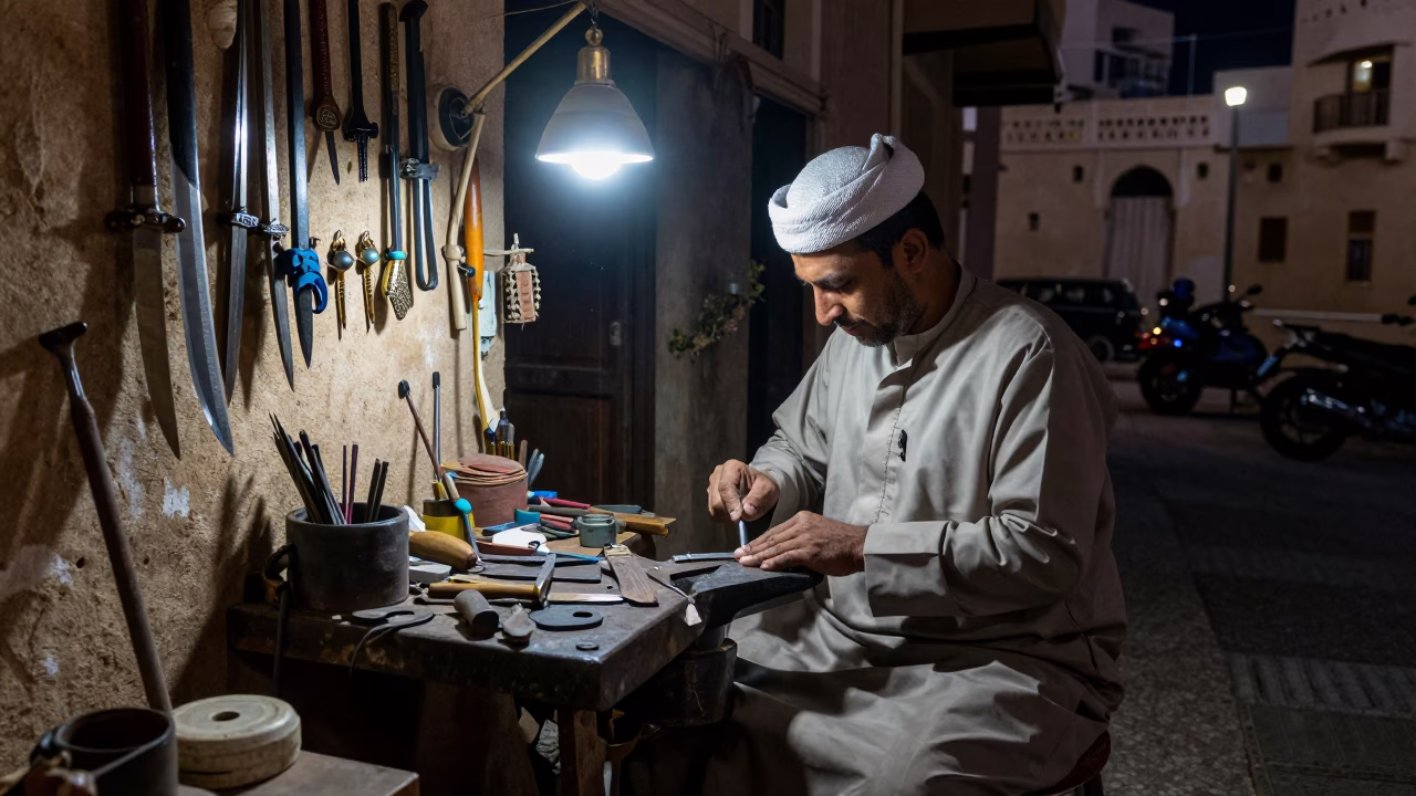 Blacksmith Workbench in Muscat in in Muscat, Oman