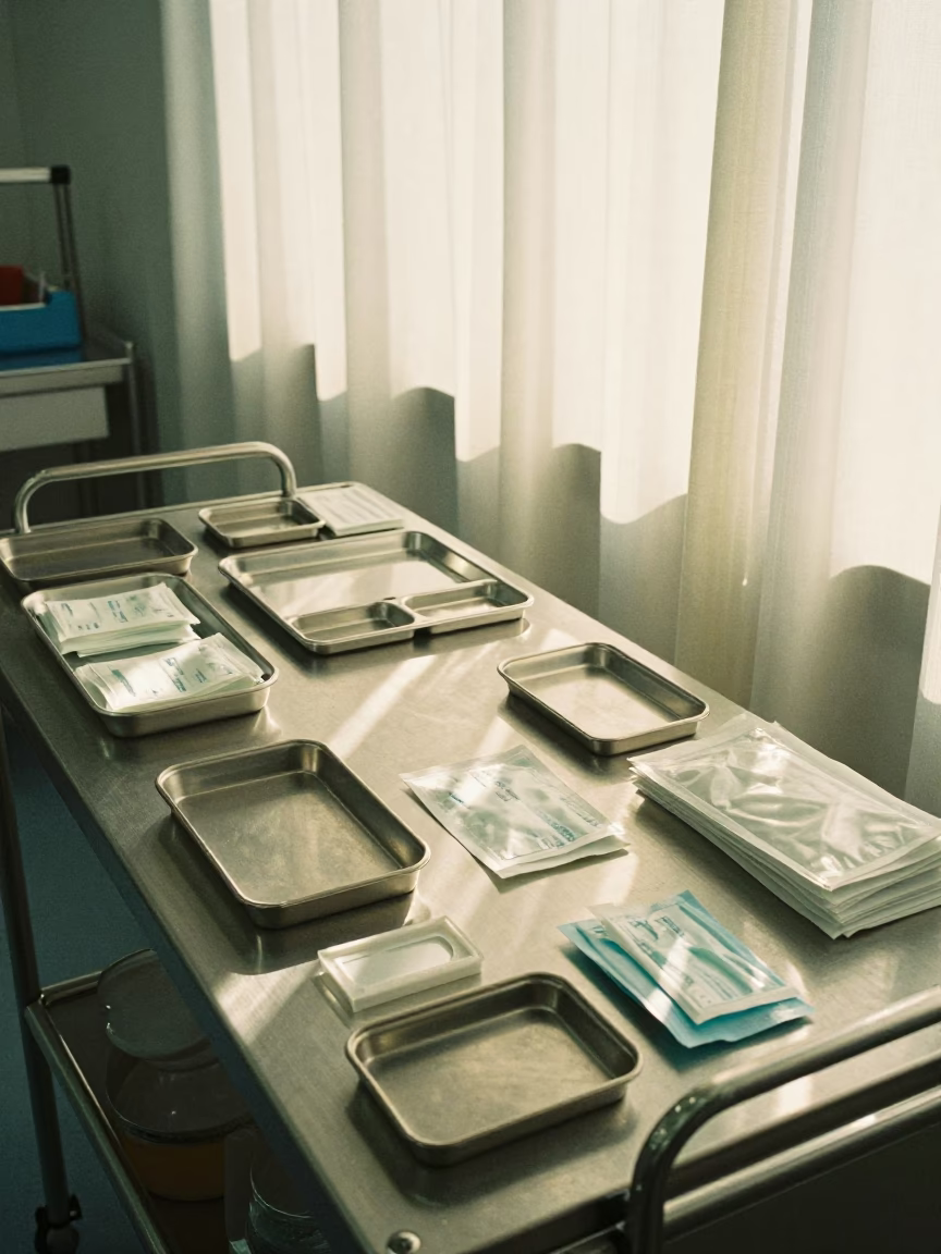 Blood Bank Cooler Seal Board in Sydney Prep Room in in a surgical prep area near Surry Hills, Sydney
