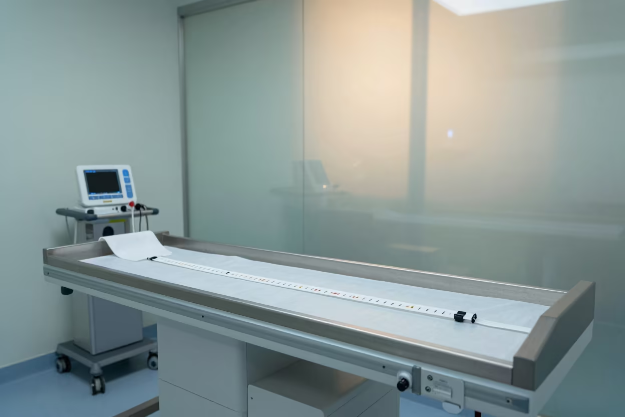 Blood Warmer Test Strip in Jakarta Imaging Suite in inside an imaging suite near Jakarta