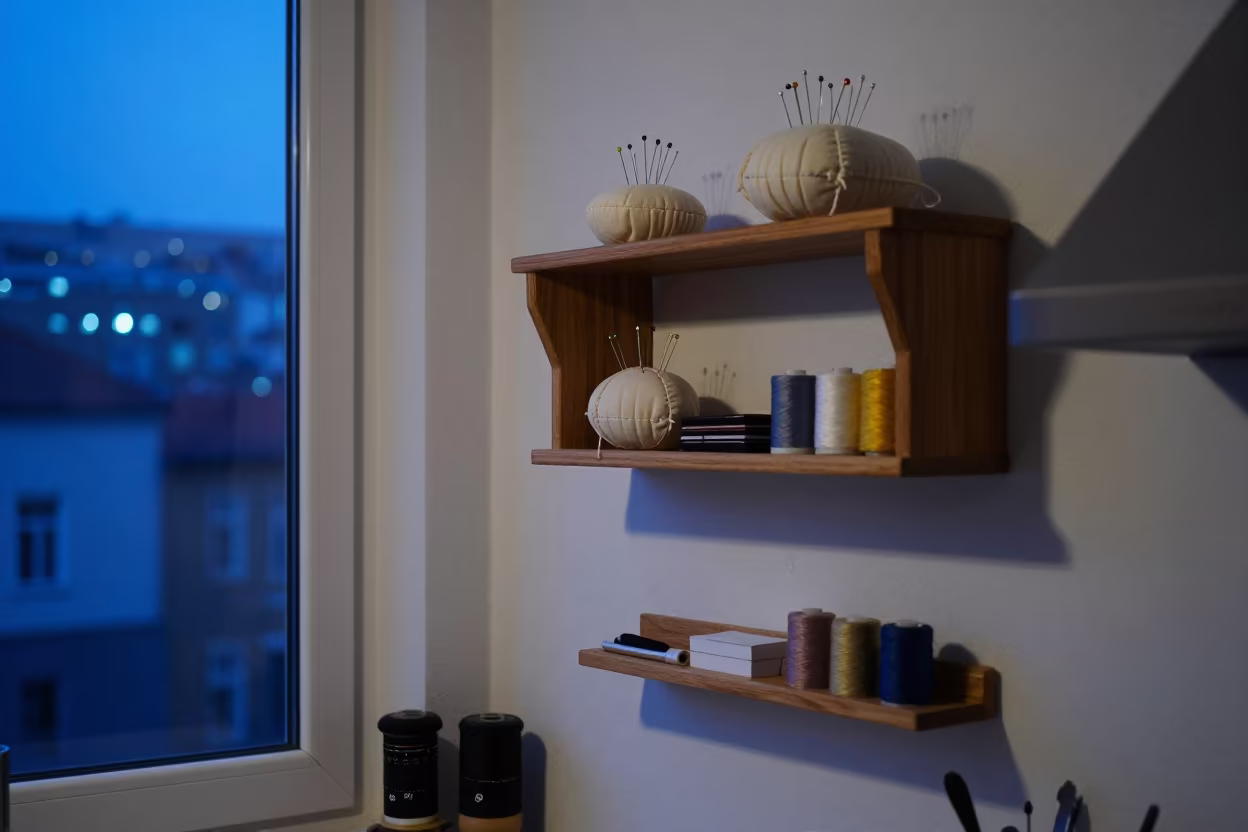 Blue Hour Alteration Shelf in Diyarbakır Kitchen in in a cozy kitchen near Diyarbakır