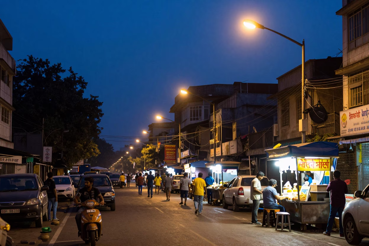 Blue Hour on Snacks in Mumbai in in Mumbai, India