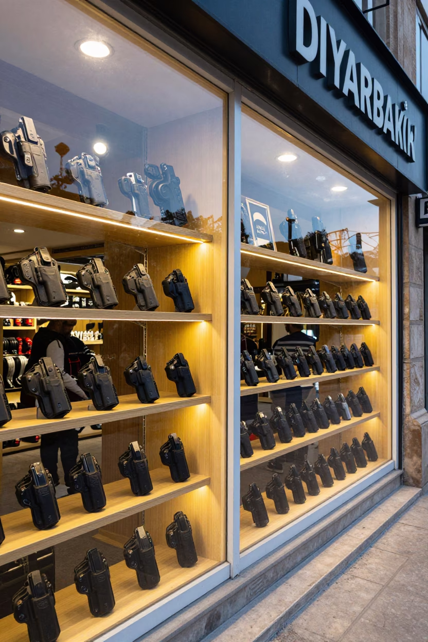 Blue Hour Retail Prep Diyarbakir Storefront in inside a storefront prepared for opening in Diyarbakir