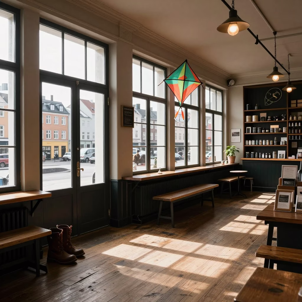 Bodega Interior in Copenhagen in in Copenhagen, Denmark